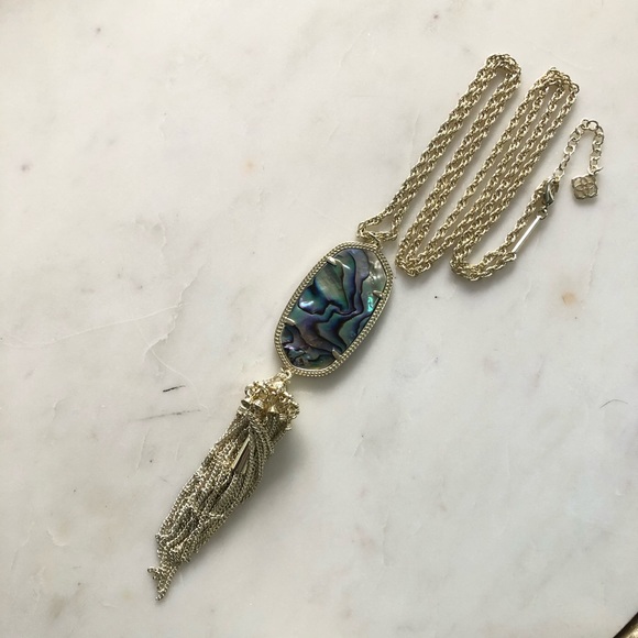Kendra Scott Jewelry - Kendra Scott Gold Abalone Rayne Necklace